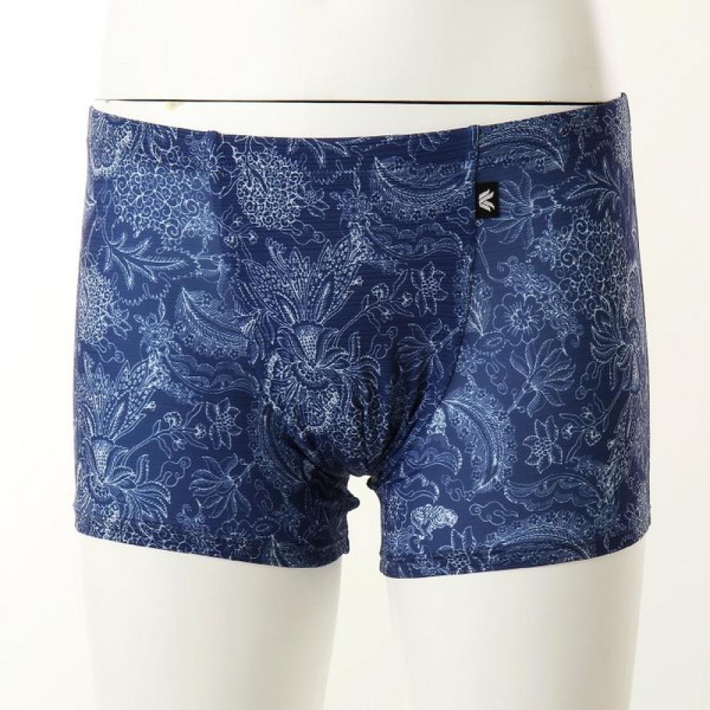 Wacoal Функция охлаждения Материал ASkin Узор Пейсли Мужской S Droz Wmp2424 95