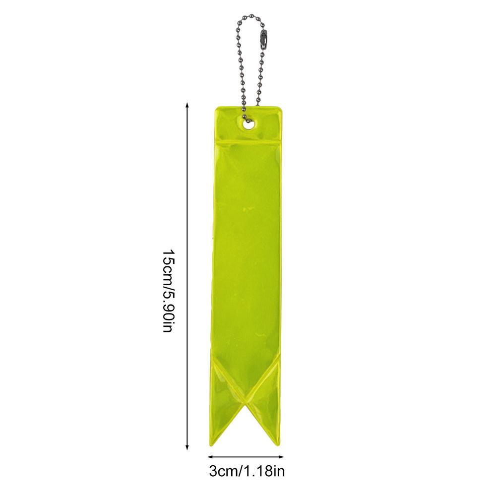 10pcs Backpack Reflector Child Safety Reflective Pendants Waterproof Children's Reflector Highly Visible Night Walking Safety