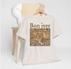 Nueva Camiseta Bon Iver Banda Gris Hielo Talla S a 5XL Regalo Para Fan Camiseta Unisex