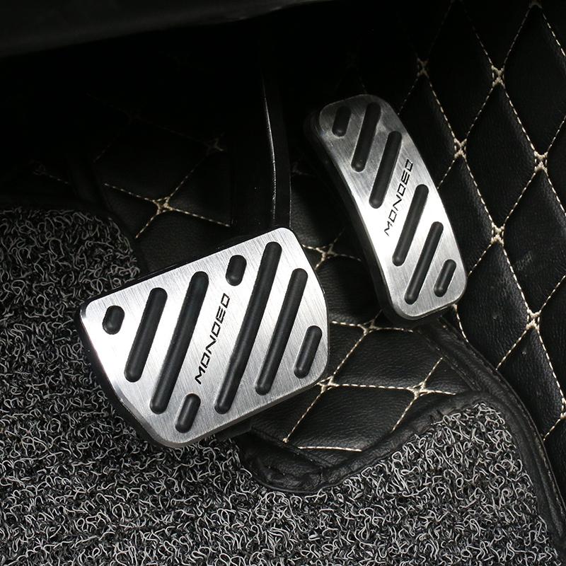 Car Foot Pedal Fuel Accelerator Brake Pedals Cover For Ford Mondeo MK5 Fusion 5 2013 2014 2015 2016 2017 2018  Accessories