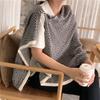 Plush Winter Cashmere Scarves Striped Long Shawl Elegant Imitate Cashmere Scarf  Student