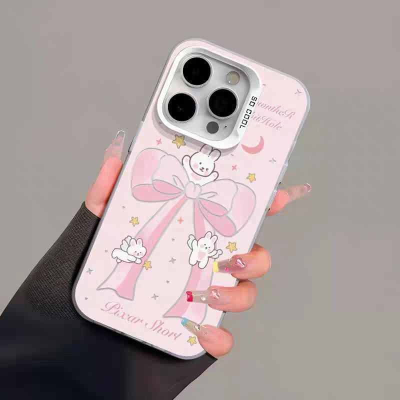 Pink Hello Kitty Case For Samsung Galaxy S25 S24 S23 S22 S21 S20 Plus Ultra FE A55 A35 A54 A53 A15 A52 A52S Cute Matte IMD Cover