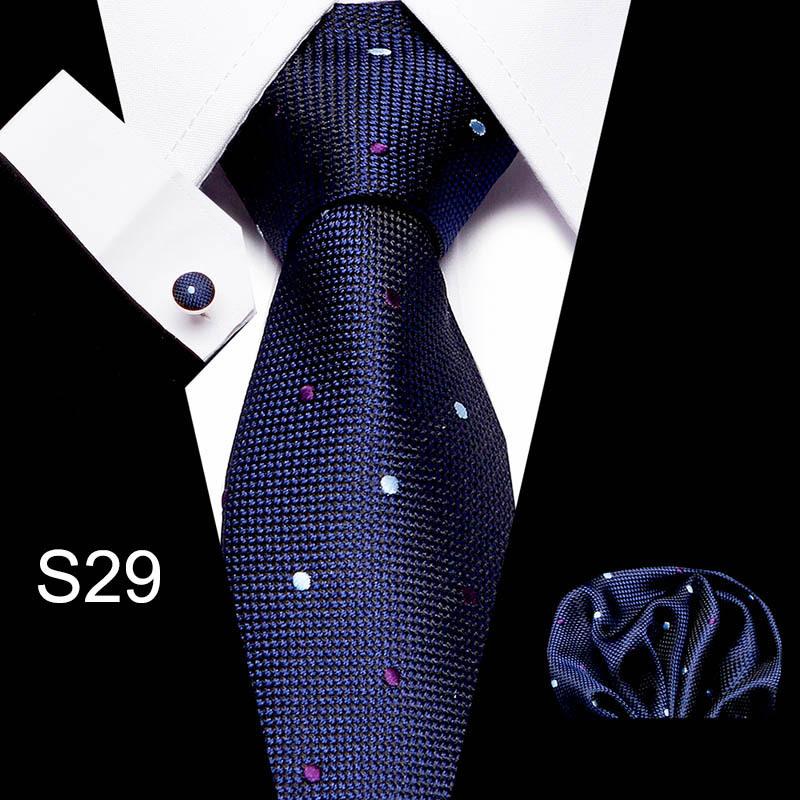 Dress Shirt, Business Tie, Wedding Tie, Men's Tie Three Piece Set