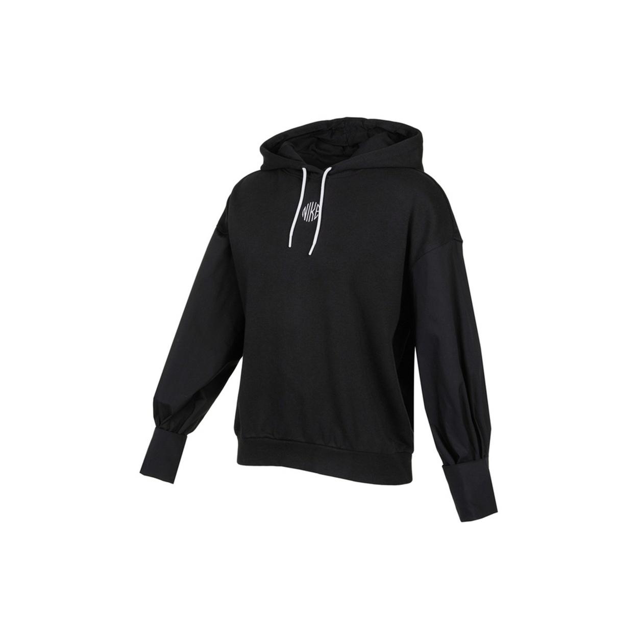 (WMNS) Nike Sportswear Icon Clash Embroidery Logo Hoodie   Black  Women s DD5053-010 XL