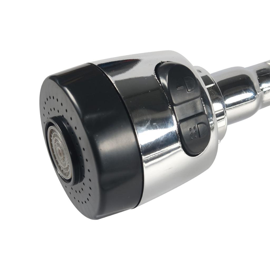 2 Modalità di Spruzzo Rubinetto Regolazione Flusso d'Acqua Rubinetto Conveniente Rubinetto Gira a 360° Lunga Durata Rubinetto da Cucina per Campeggio