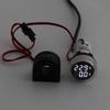 22mm AC50-500V 110V 220V Ammeter Voltmeter HZ Hertz Frequency Meter Digital Current Voltage Amp Signal Light LED Lamp Indicator