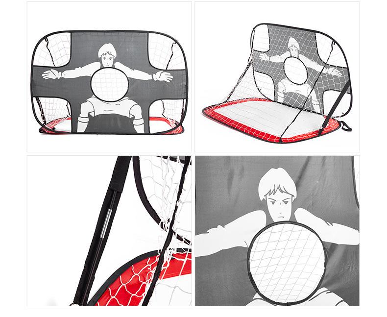 Foldable Children's Soccer Goal - Portable Outdoor Training Net for Primary Students