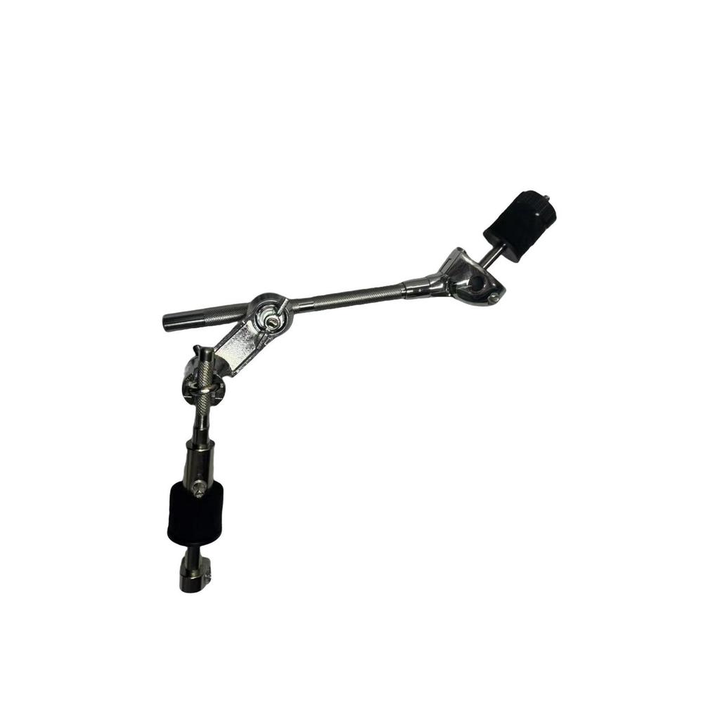 Universal Drum Set Hi-Hat and Cymbal Extension Stand with Clamp and Long Arm