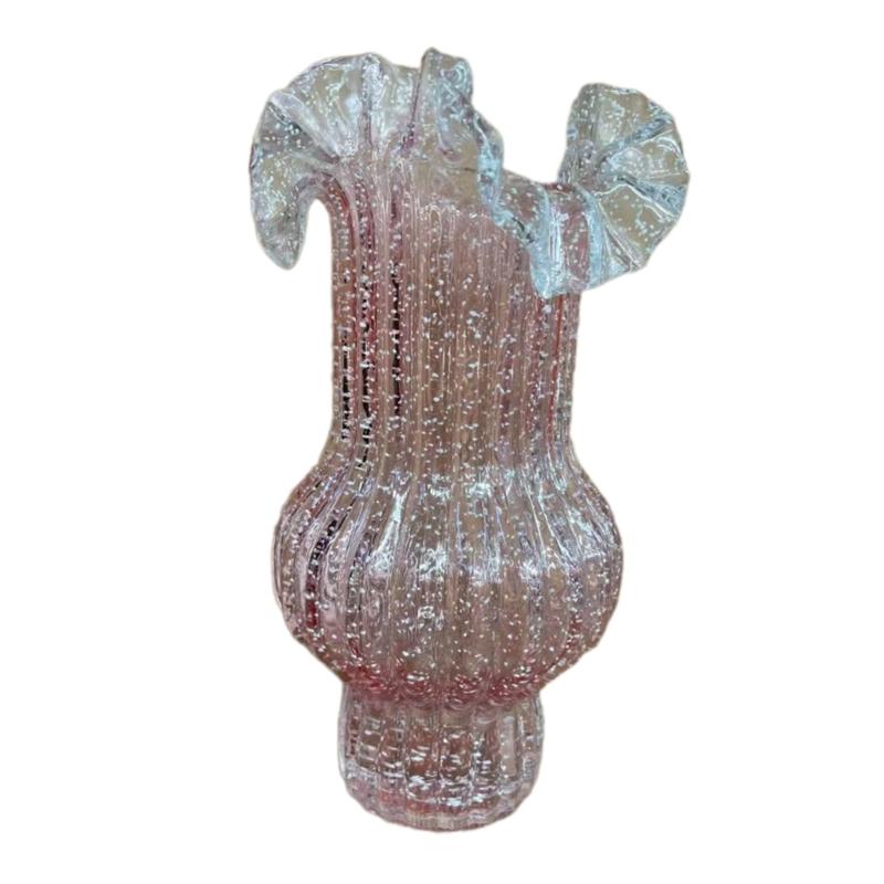 Artystyczne Fluorescencyjne Szklane Wazony Miękko Świecące w Ciemności Pojemniki na Kwiaty Wazony do Nowoczesnych Domów Wiejskich Dekoracja Półki Domowej