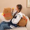 New French Fries Kapibala Doll Capybara Plush Toy Guinea Pig Doll Pillow Birthday Gift