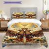 Modern Freemasonry Bedding, Duvet Cover, Pillowcase, Home Decoration, Birthday Gift (1 * Duvet Cover+2 * Pillowcase, Coreless)