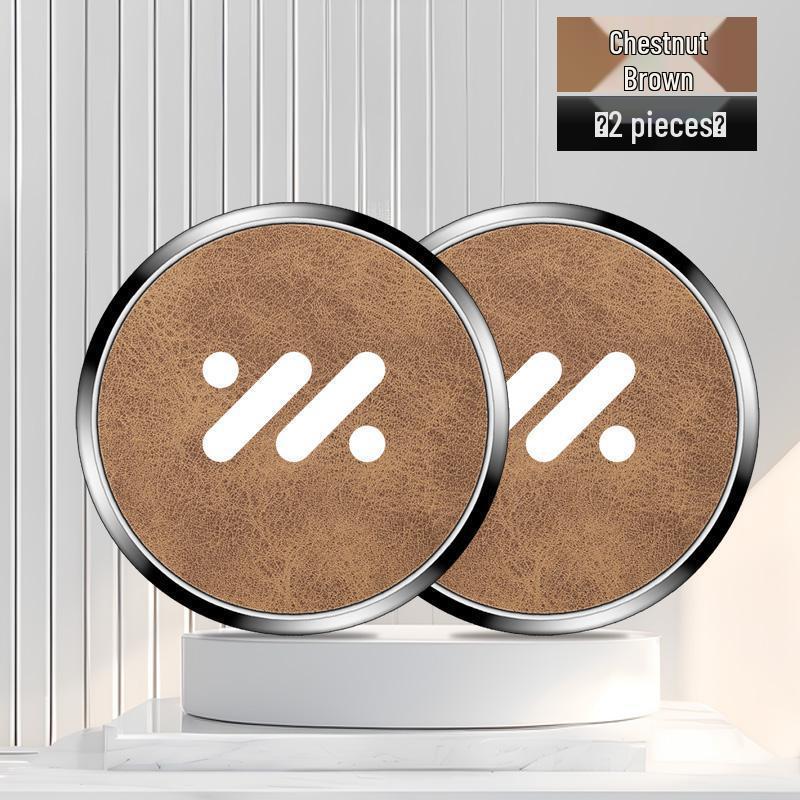 Compatible with 26 Zhiji LS6/L6/LS9 models: Car Cup Holder Coaster and Door Slot Storage Pad