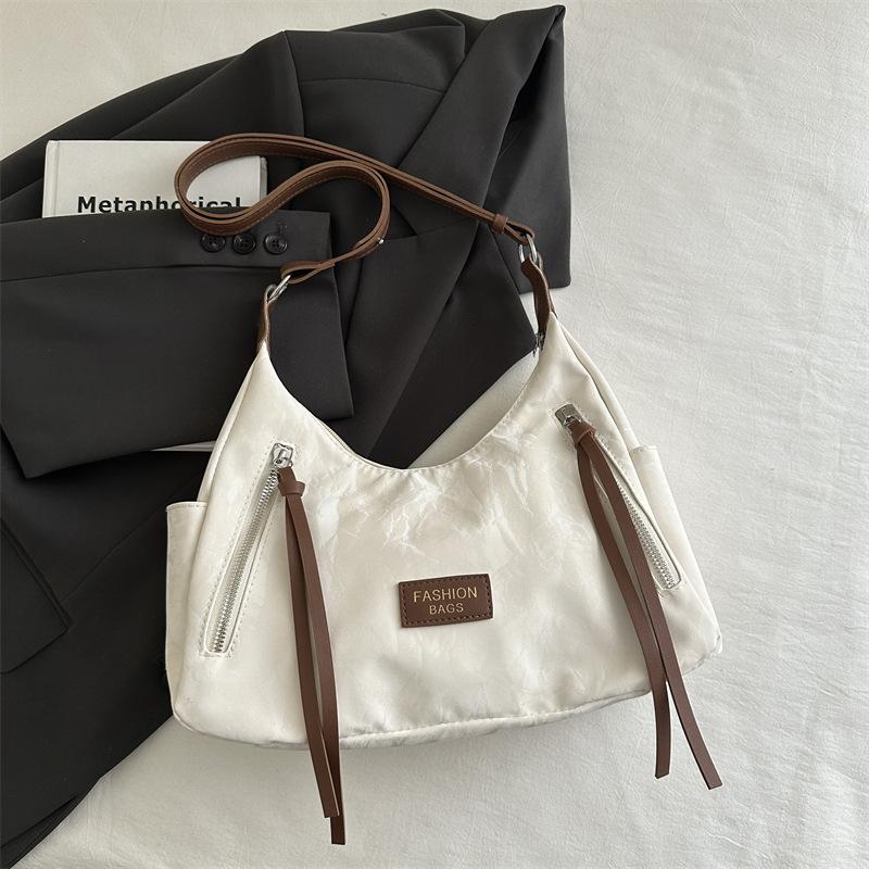 

Модная женская сумка Maillard 2025 года, повседневная, универсальная, в стиле ретро, большая вместительная сумка через плечо