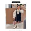 Girls' Crystal Princess Shoes2026Spring and summer new children's pearl and rhinestone bow performance shallow leather shoes