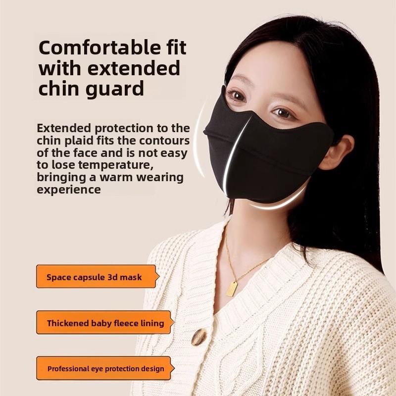 Unisex Autumn&Winter Windproof and Cold-Resistant Washable Fashionable High-Profile 3D Face Masks