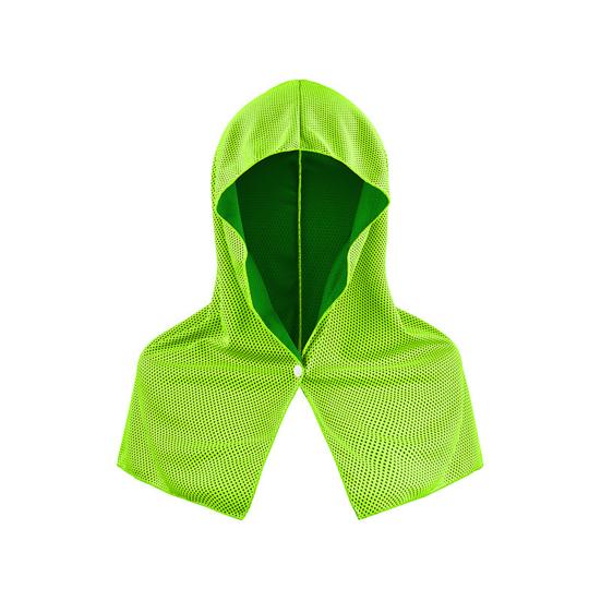 Cooling Hoodie Towel for Neck Face, Chilly Gym Towel with Hood, Sun Protection Instant Cooling Sports Towel for Outdoor Sports Work Camping Fishing