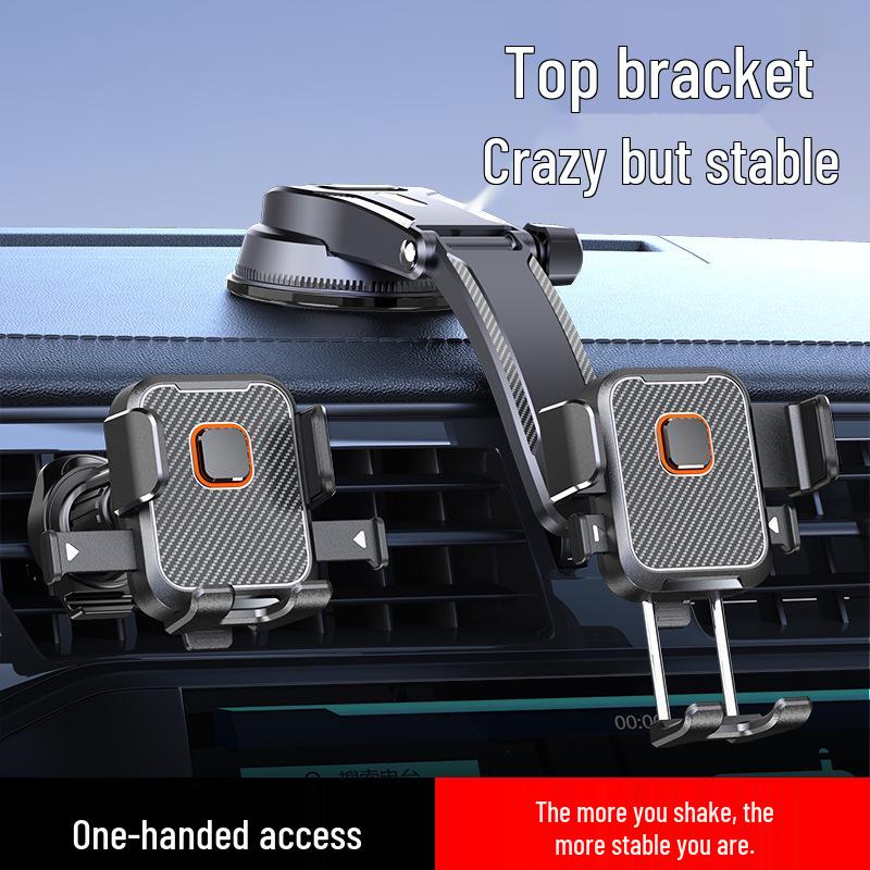 Universal Anti-Shake Car Phone Holder for Air Vent (Horizontal/Vertical)