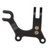 Bike Disc Brake Conversion Stainless Steel Mount Brackets Enhances Braking Power Easyly Assembly