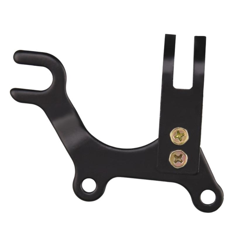 Bike Disc Brake Conversion Stainless Steel Mount Brackets Enhances Braking Power Easyly Assembly