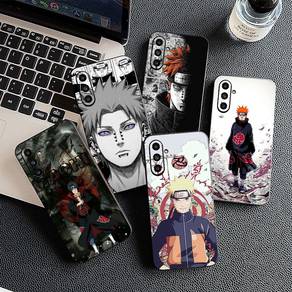 Pain Narutos Uchiha Itachi Akatsuki Silicone Phone Cover for Apple iPhone 17 Air 12 13 Pro Max Mini ProMax 7 + 8 Plus Soft Case