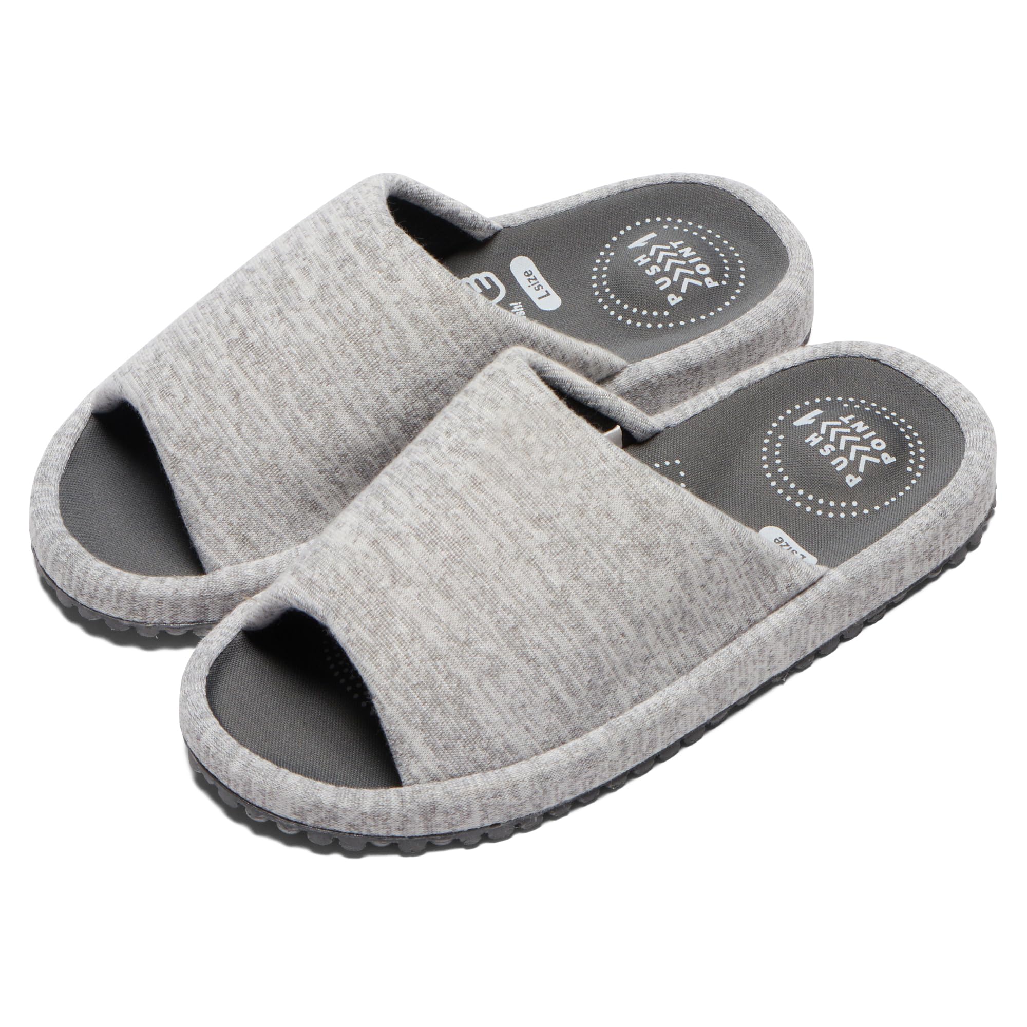 

Здоровье Ног Легко Ходить в Подходящие Размеры Комната В помещении Отлично для Гостей [Relacare] Поддержка, Стимуляция, Удобные, [Nippon Slippers] На, Серый, серый