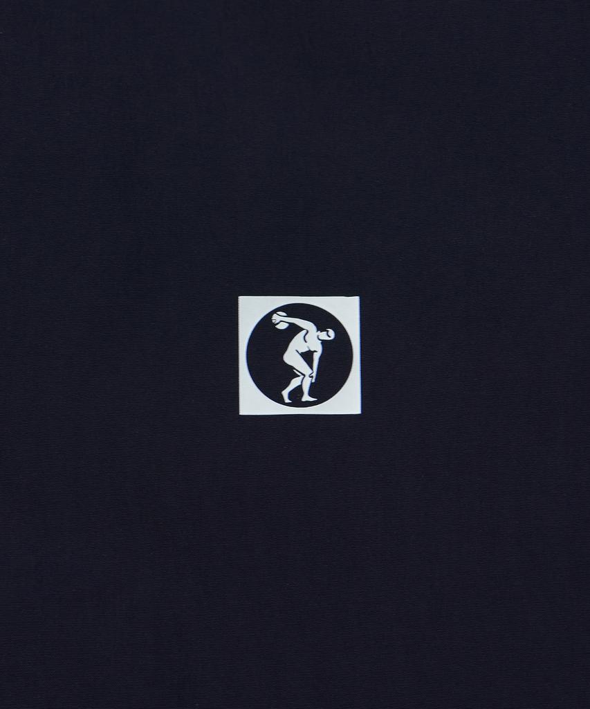 Discus Athletic Letter Logo Coach Jacket Navy