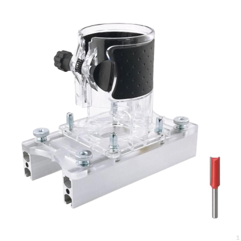 Base of Wooden Wood Router 2 In 1 Fixing Slot Oven, Parts, Slit And Support for The