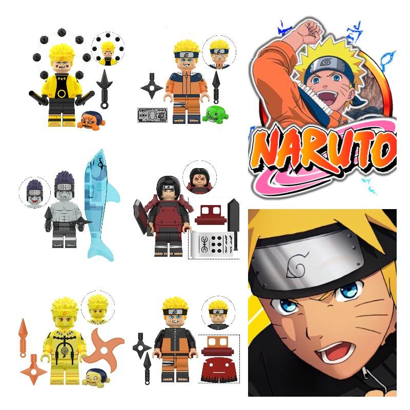 Kdl806 Naruto Anime Ninjutsu Building Blocks Toy Abs Plastic Diy Export Type