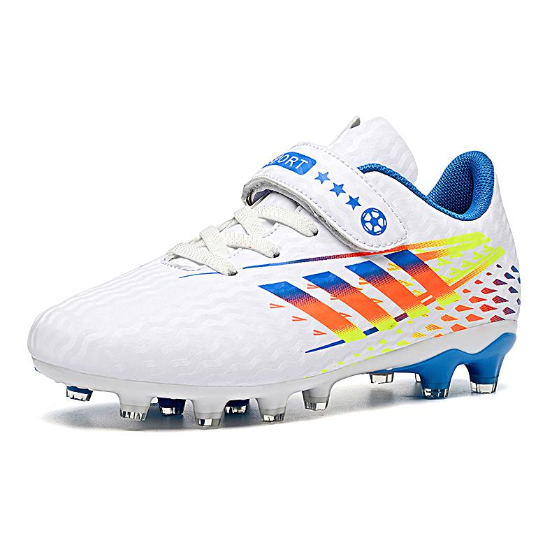 Модные высококачественные детские футбольные бутсы для мальчиков FG TF — фото 9