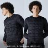 Crew Neck Button Inner Down Jacket Men's (TAION-104)