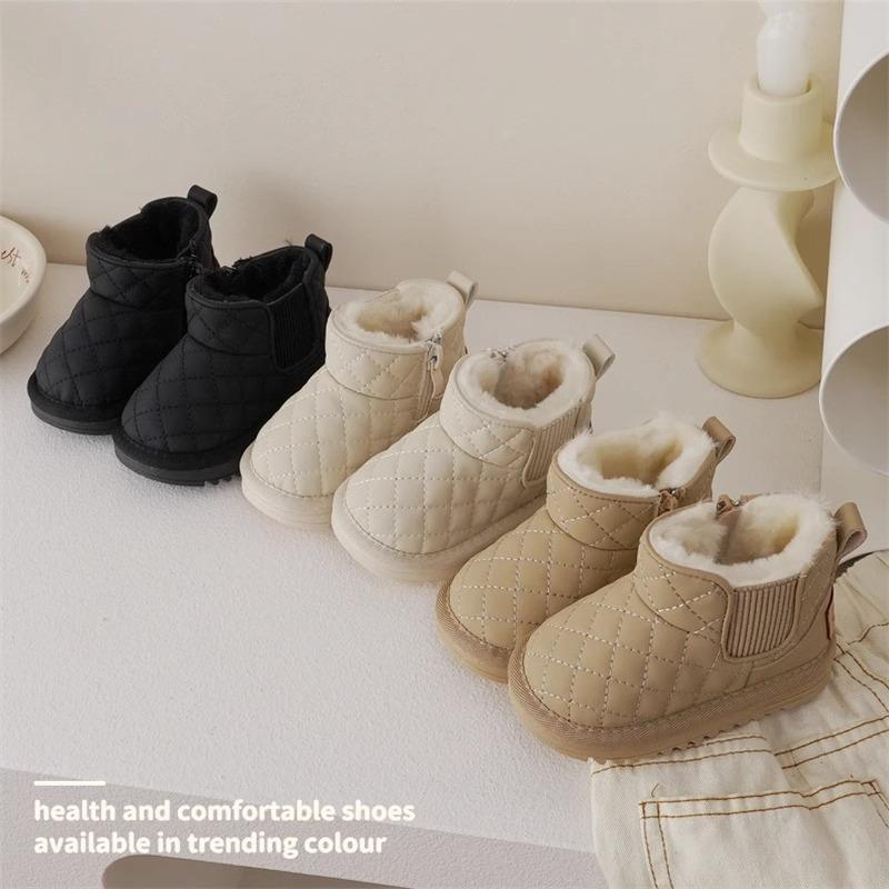 Baby Snow Boots Children's Cotton Shoes Baby Soft Sole Thick Cotton Boots