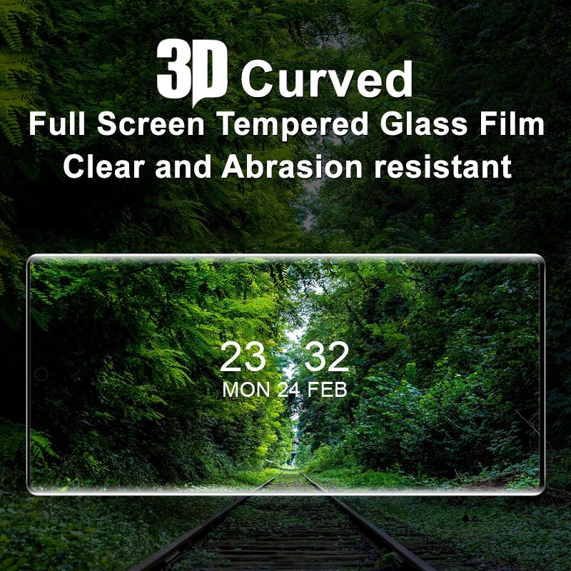 IMAK for Google Pixel 6 Pro 3D Curved Edge Full Covering Clear Screen Protector Tempered Glass Anti-Scratch Side Glue Film