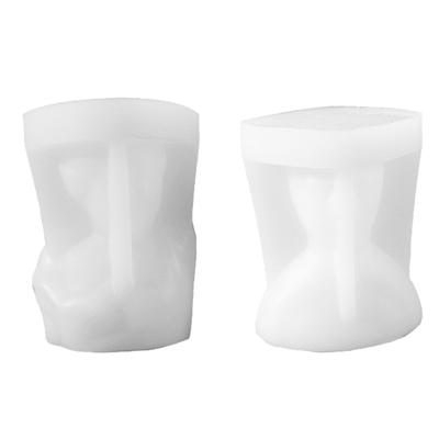 Body Mold Silicone Epoxy Resin Casting Mould for Home Table Ornaments X3UC