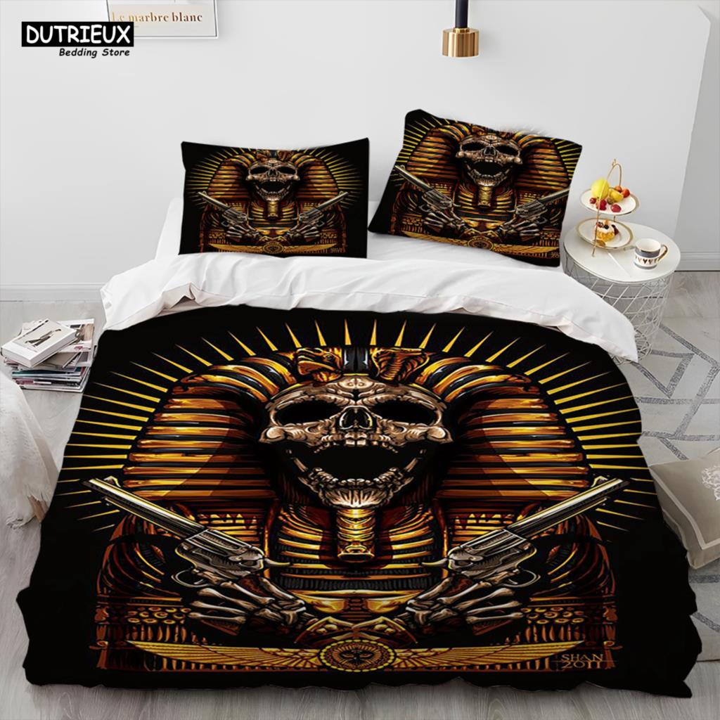 

Египетская мифология Фараон Иероглифы Одеяло Постельное белье, Пододеяльник Постельный комплект Одеяло Наволочка, Постельное белье размера Queen EU single(135x200cm)