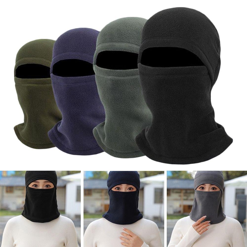 Windproof Winter Hat Polar Fleece Ski Mask Caps Fashion Men Bonnets Women Men