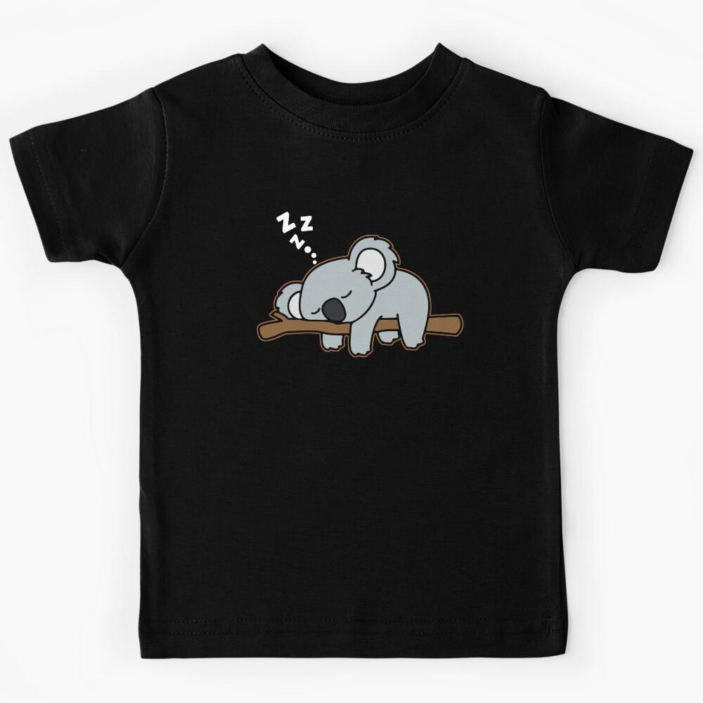 Lazy Koala sleeping Koala Mama Bear Family Mothers Day Gift Kids T-Shirt 140