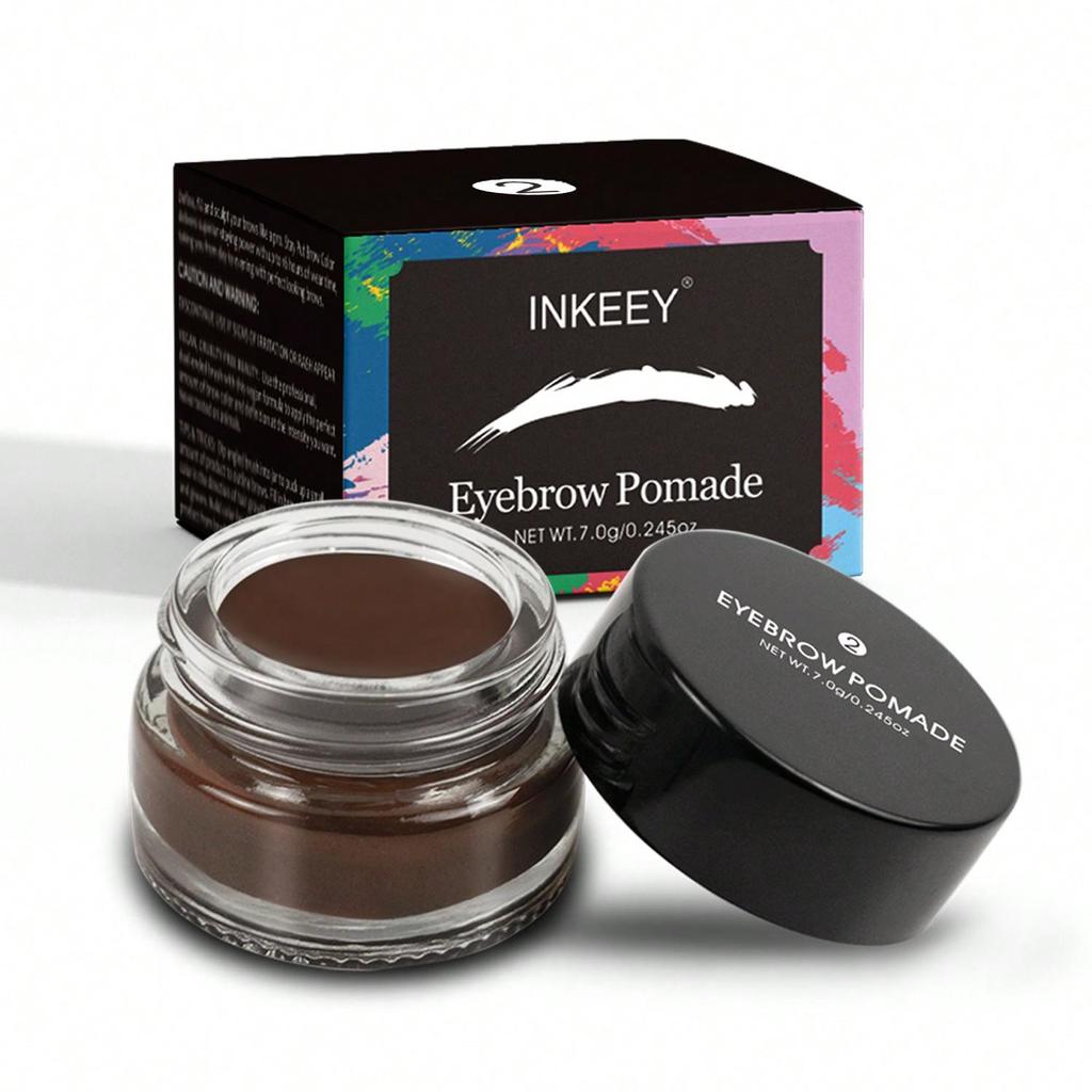 Eyebrow Tint, Eyebrow Pomade Cream, Waterproof Eyebrow Tint, Natural-Looking Eyebrow Color, Long-Lasting Brow Dye-7g