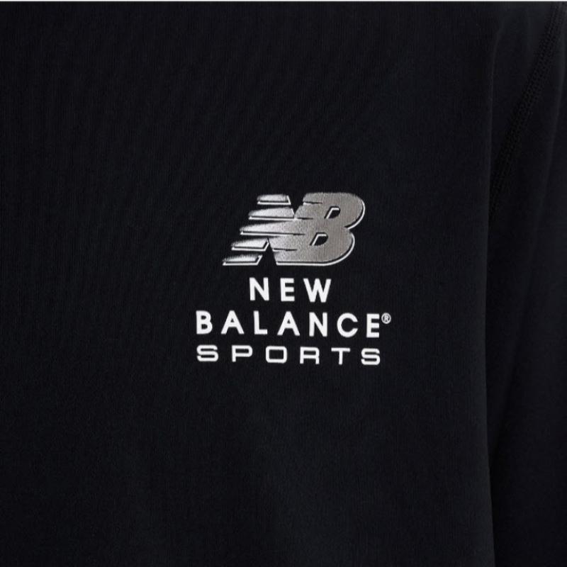 New Balance Long Sleeve Tee Kqj Nbnde22613 19 Common Basic Long Sleeve Rash Guard  Stand