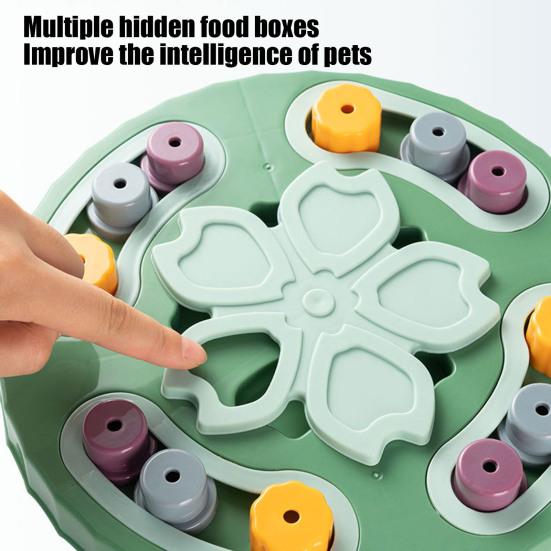Pet Slow Food Bowl Stable Base Rounded Corners Food-Grade Pet Slow Feeder Prevents