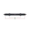 RC Metal Unpowered Rear Axle 120mm 140mm 167mm for 1/14 Tamiya Trailer 1/10 Car DIY Upgrade Parts