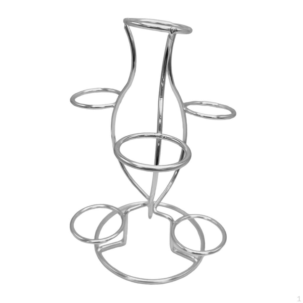 Crystal Ball Base with Seven Spheres Holder for Event Setup