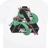 Palace Hesh Mit Fresh Serpent Logo Short Sleeve T-Shirt Unisex Tops White PAL-FW20-01