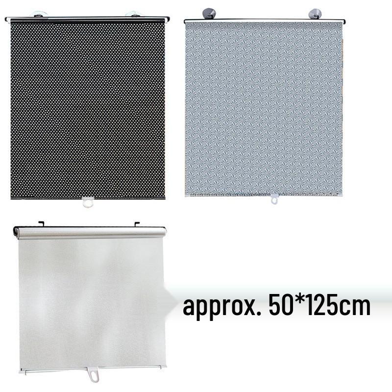 Automatic Retractable Windshield Sunshade - Heat Insulation & Light Blocking