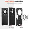 For Honor X9b 5G Case Ring Holder Kickstand PC+TPU Phone Cover