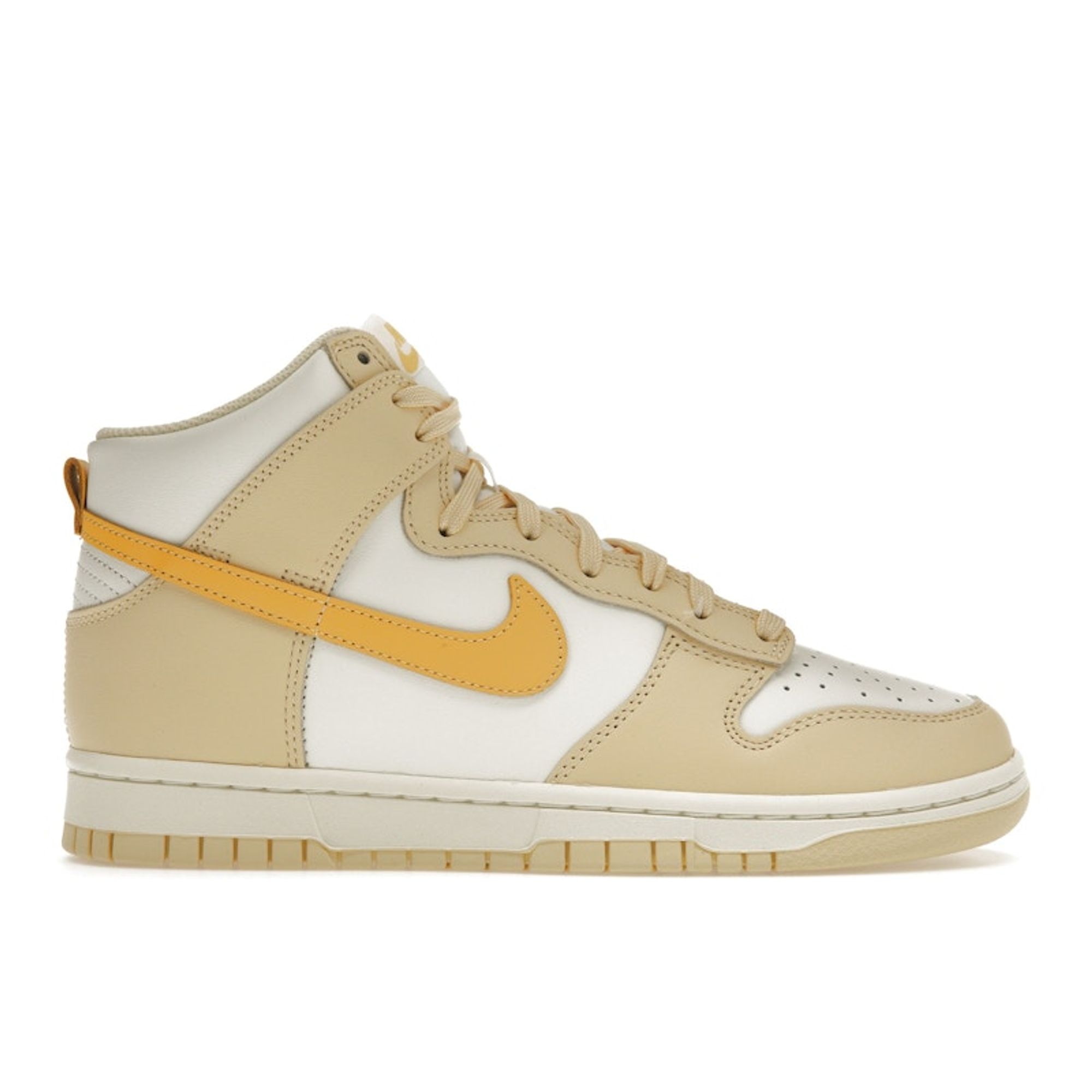 Nike Dunk High Pale Vanilla Topaz Scarpe da Ginnastica da Donna Crema Topazio-Oro Vela DD1869-201 cm