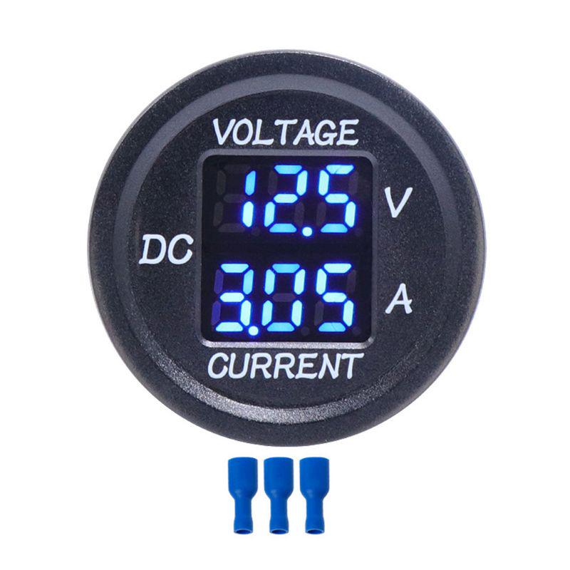 Universal DC 9V To 48V 10A Digital Voltmeter Ammeter Voltage Current Meter Measurement LED Display For 12V 24V 36V Electric