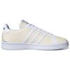 Adidas Smiley X  Neo Grand Court Low Top Sneakers Women Sneakers Beige GY5001