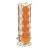 Gold Finish Coffee Capsule Holder Iron Wire Construction Coffee Capsule Stand  Countertop Storage