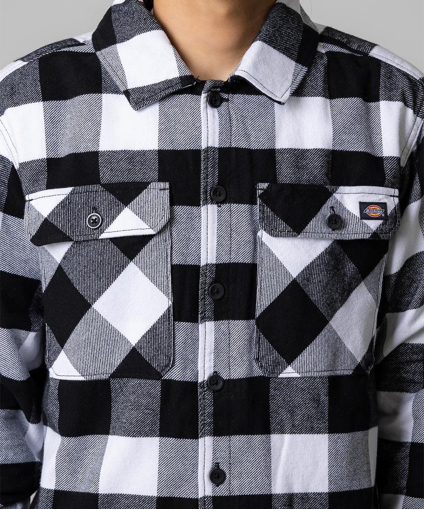 DICKIES Sacramento Check Shirt Black
