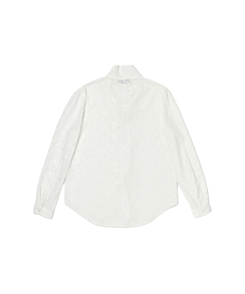 LOTSYOU Old Money Blouse White